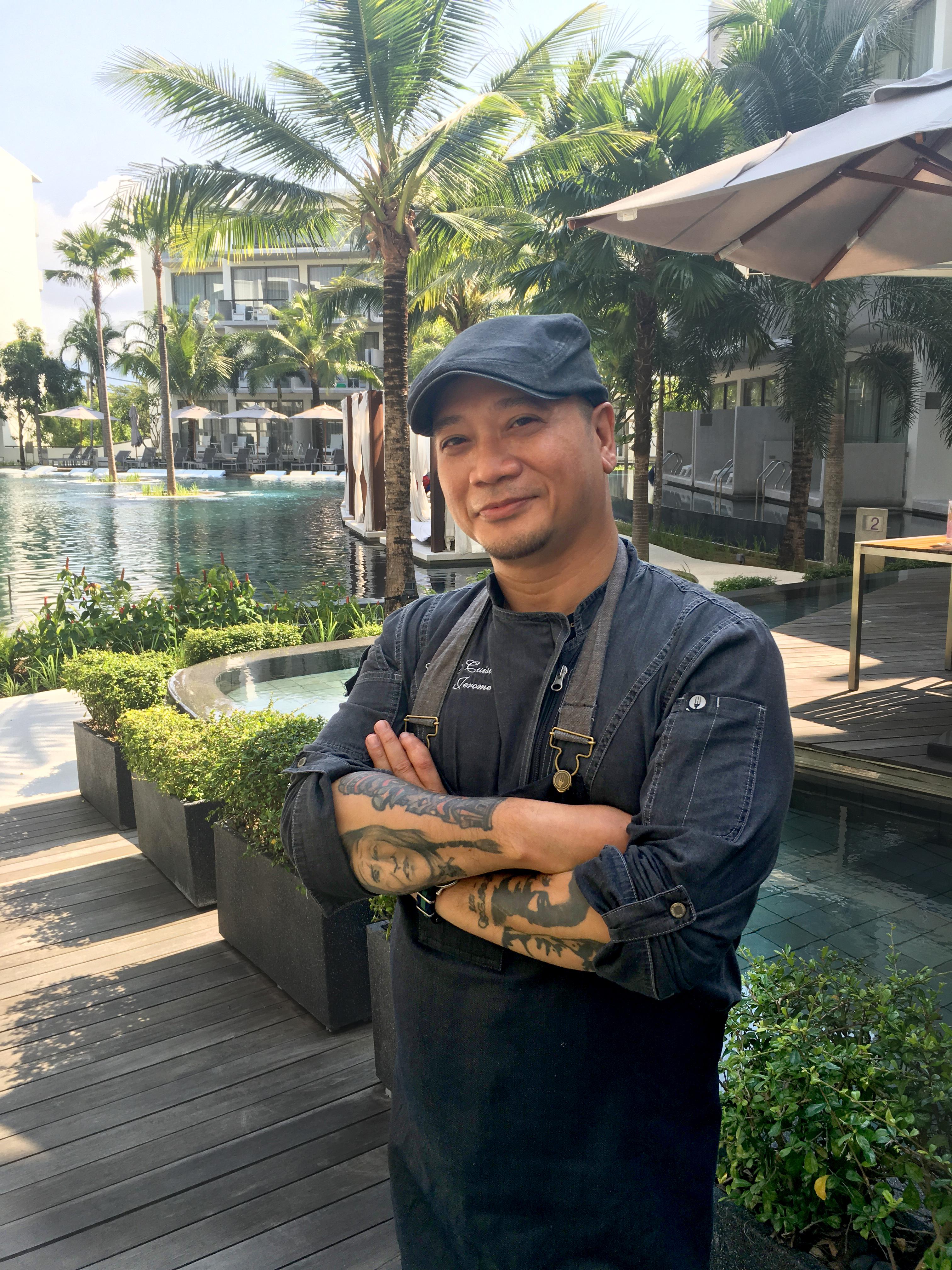 Alfie Jerome Mossadeg, Head Chef at Dream Hotel Phuket