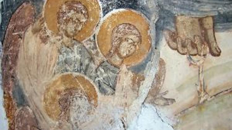 14th Century Church Fresco Uncovered In Budapest