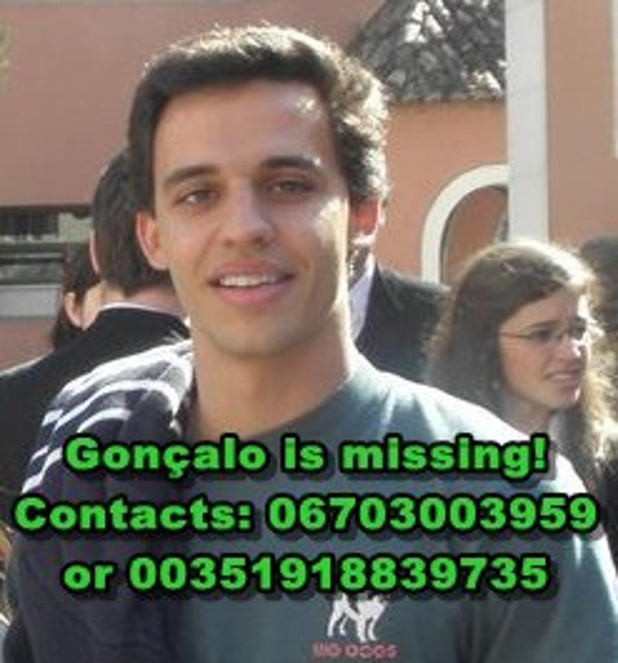 Portugese Youth  Missing In Hungary -   Help To Find Him