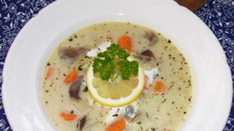 Hungarian Recipe Of The Week: Gizzard Soup With Tarragon