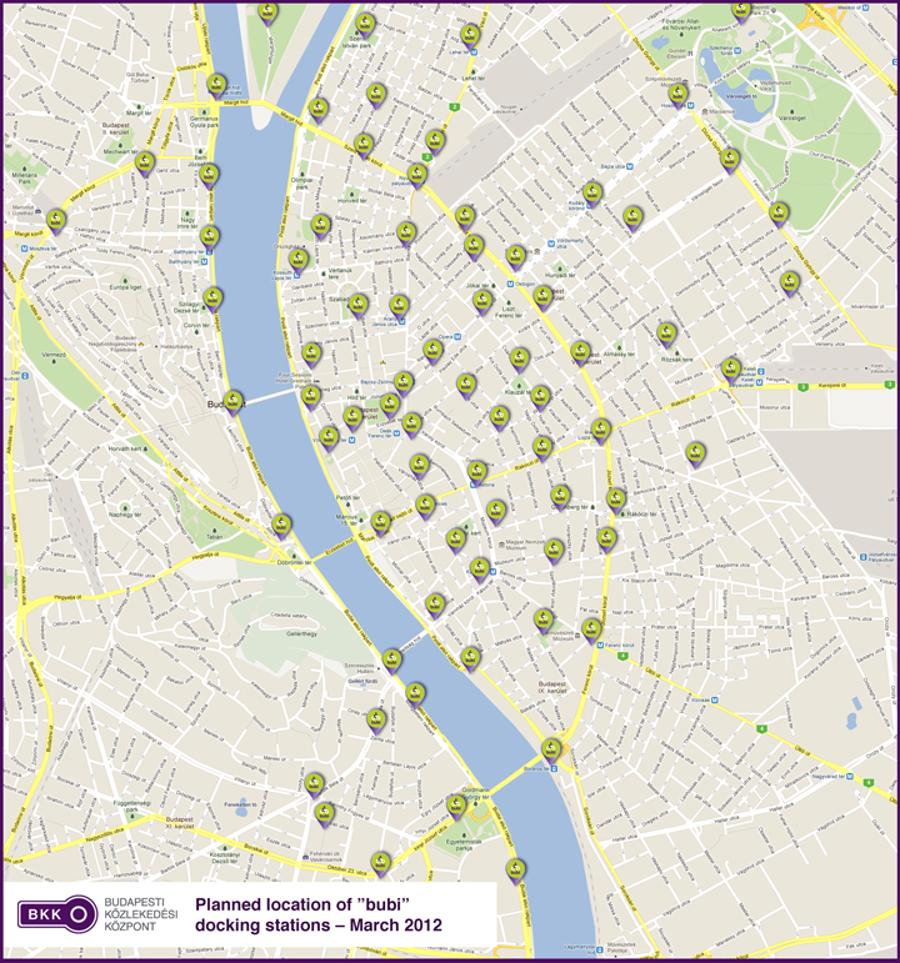 Budapest Joins The Club Of Metropolises With Public Bike-Sharing Systems