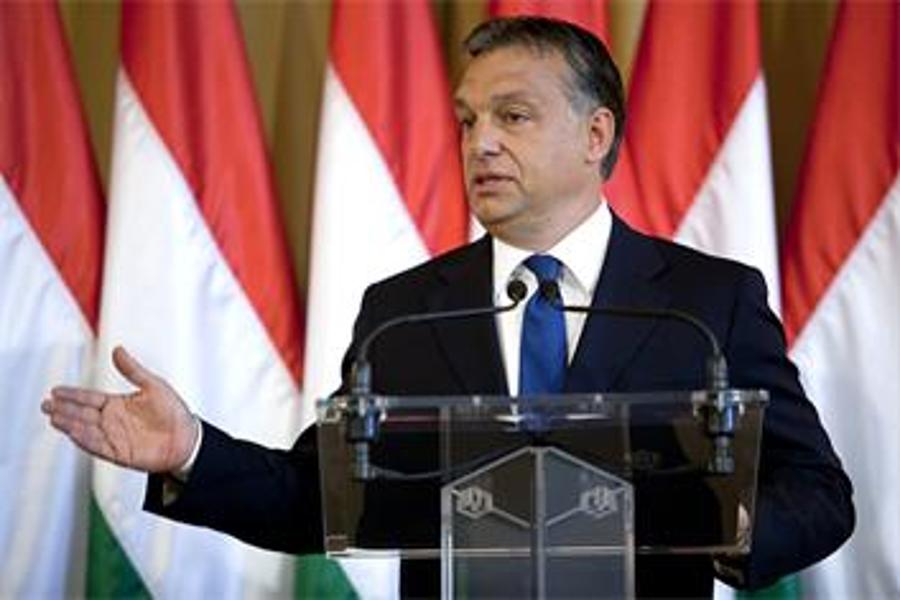 Hungary's PM Orban Refuses To Back Down On Extending New Tax To MNB