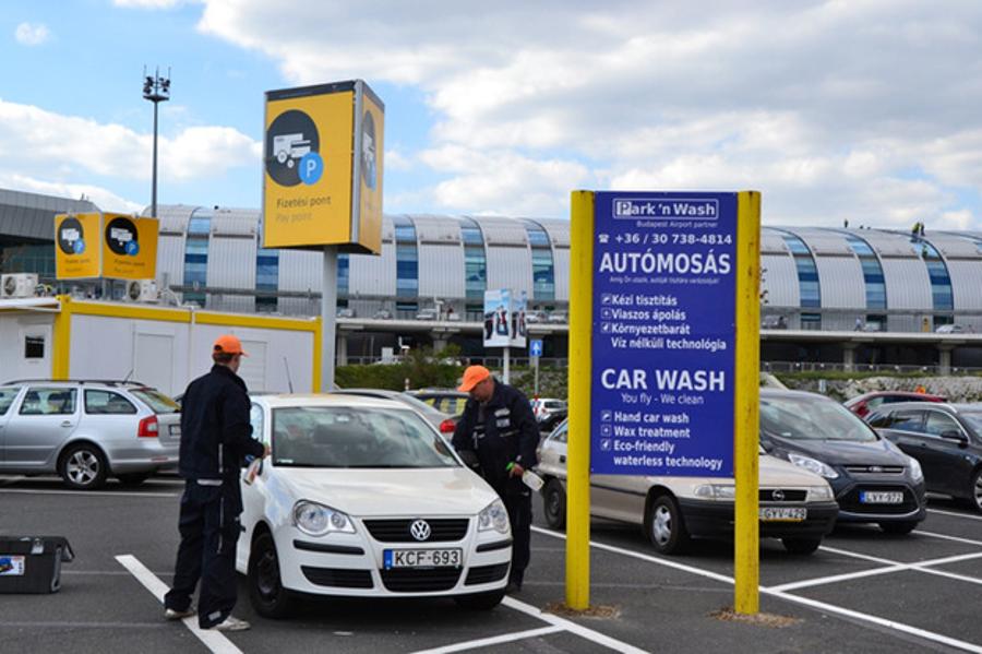 Budapest Airport Launches Environmentally Friendly Car Wash Service