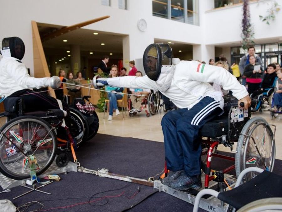 The 29th International Summer Camp For Disabled Youth Opens In Balatonföldvár, Hungary