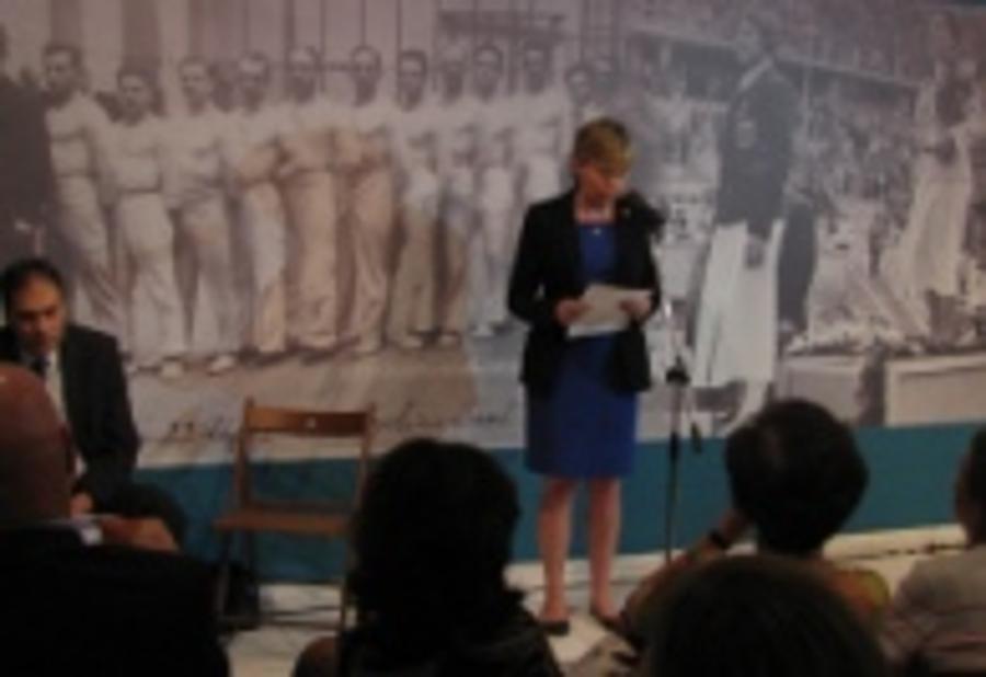 British Chargé d’Affaires Opens Olympic Exhibition In Jewish Museum In Budapest