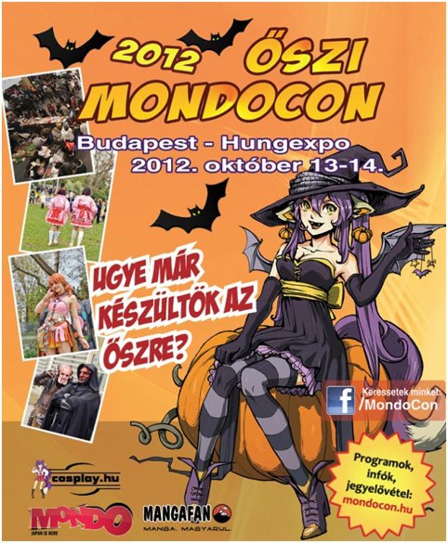 Invitation: 'Mondocon Fall 2012', Hungexpo Budapest, 13 - 14 October