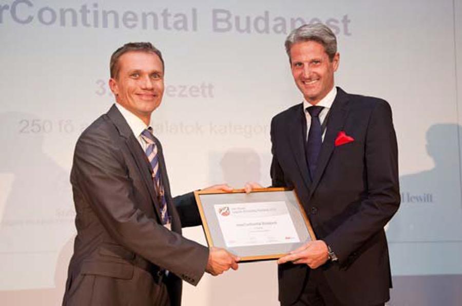 InterContinental Budapest Reached On 3rd Place In Best Employers Survey In Hungary In 2012