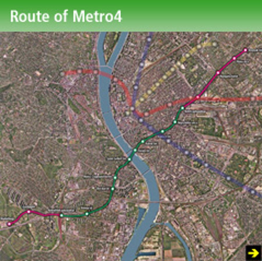 Photo Report:  Latest News & Views Of Budapest's Metro Line 4