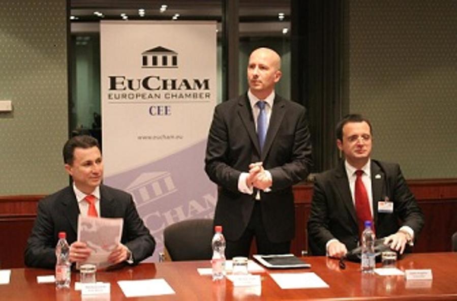 Xpat Report: The Prime Minister Of Macedonia At EuCham In Budapest