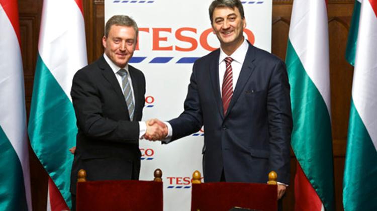 Strategic Agreement Between  Hungary & Tesco-Global Stores