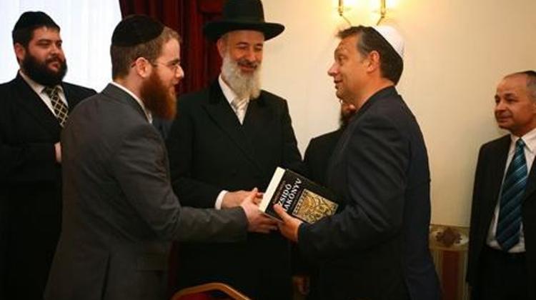 PM Meets President Of Federation Of Hungarian Jewish Religious Communities
