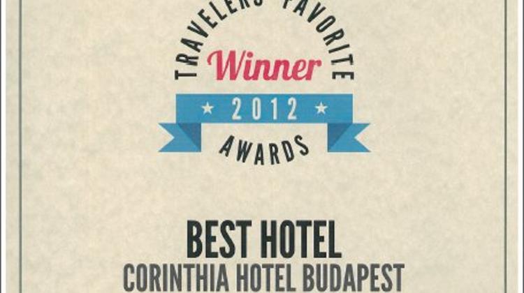 Corinthia Hotel Budapest Received Award From Gogobot