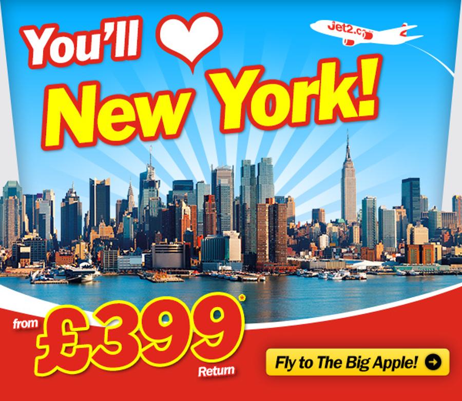 Have Your Heart Set On New York With Jet2.com