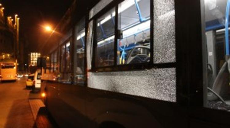 New Bus Already Vandalised In Budapest