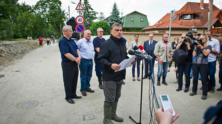 Monday's Flood Efforts Will Concentrate On Areas South Of Budapest