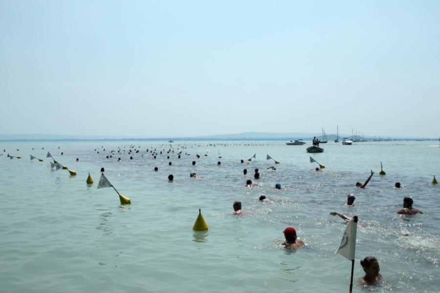 Cross-Balaton Swim In Hungary, 20 July