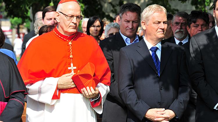 Memorial Tablet Has Been Inaugurated At Heroes' Square In Budapest In Honour Of John Paul II
