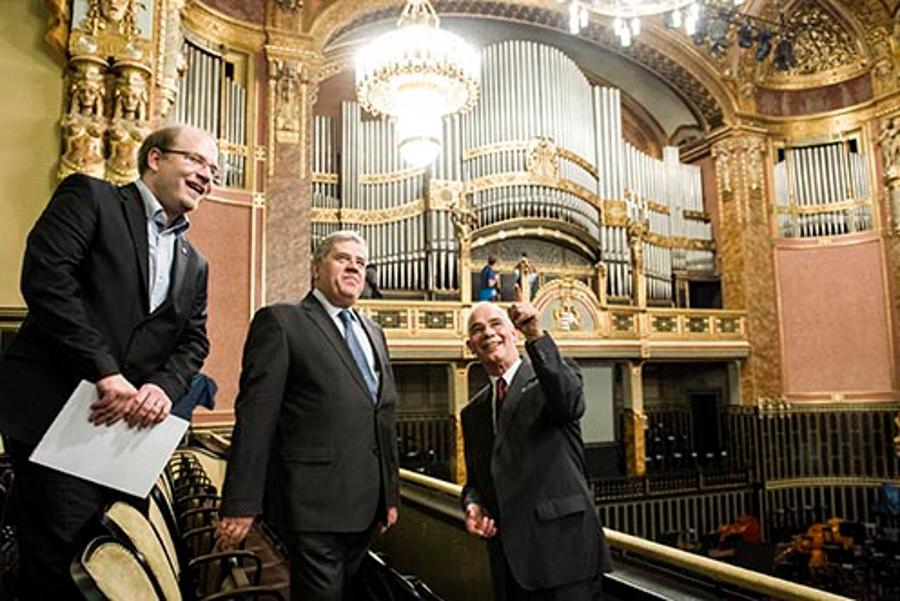 Newly Renovated Liszt Academy Of Music Reopens In Budapest