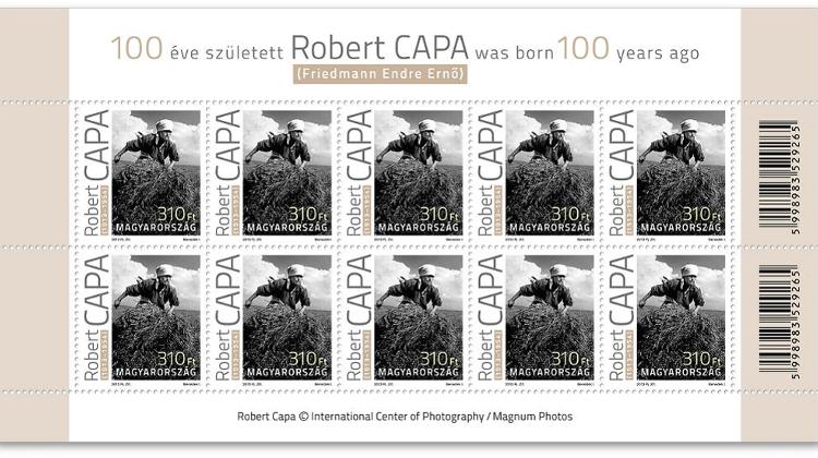 Robert Capa Stamps Available In Hungary