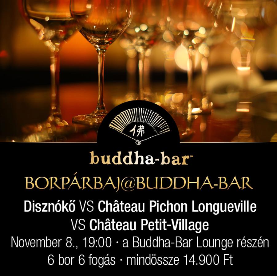 Exclusive Wine Battle At The Buddha-Bar Budapest, 8  November