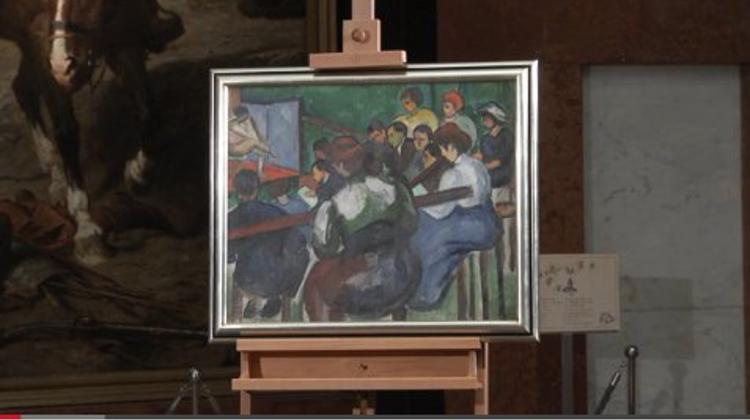 Ministry Of Foreign Affairs Hands Over Painting To The Hungarian National Gallery