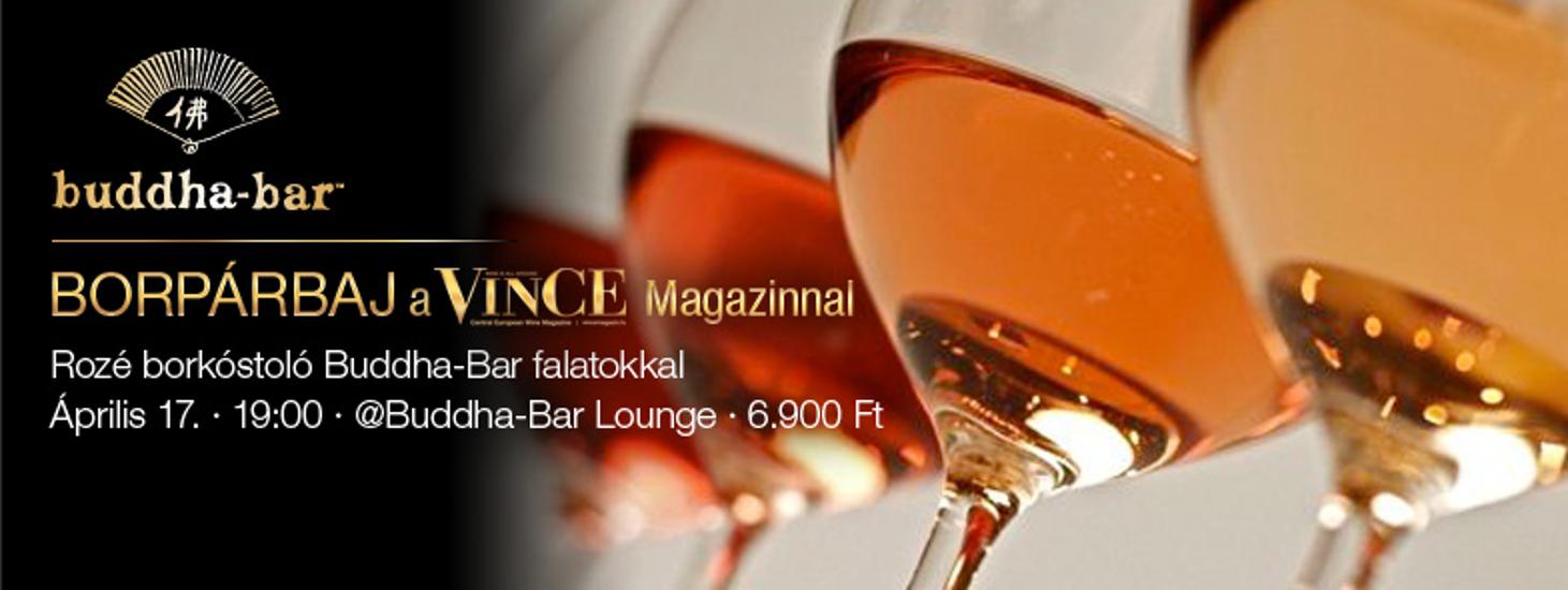Rosé Wine Tasting @ Buddha-Bar Budapest, 17 April