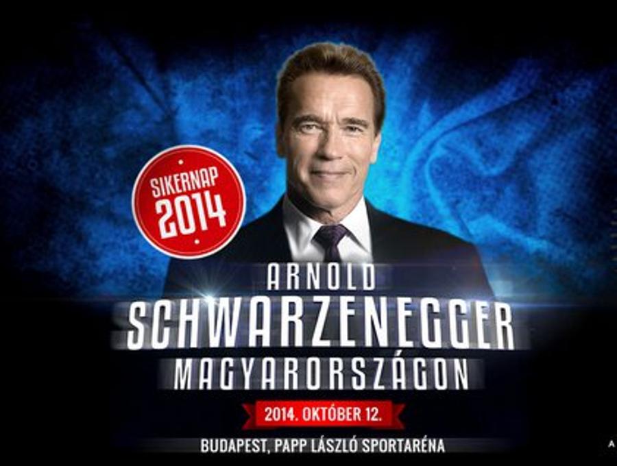 Successful People Series In Budapest With Arnold Schwarzenegger