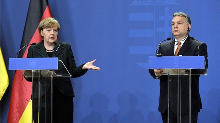 German Business Leaders In Hungary Meet Merkel