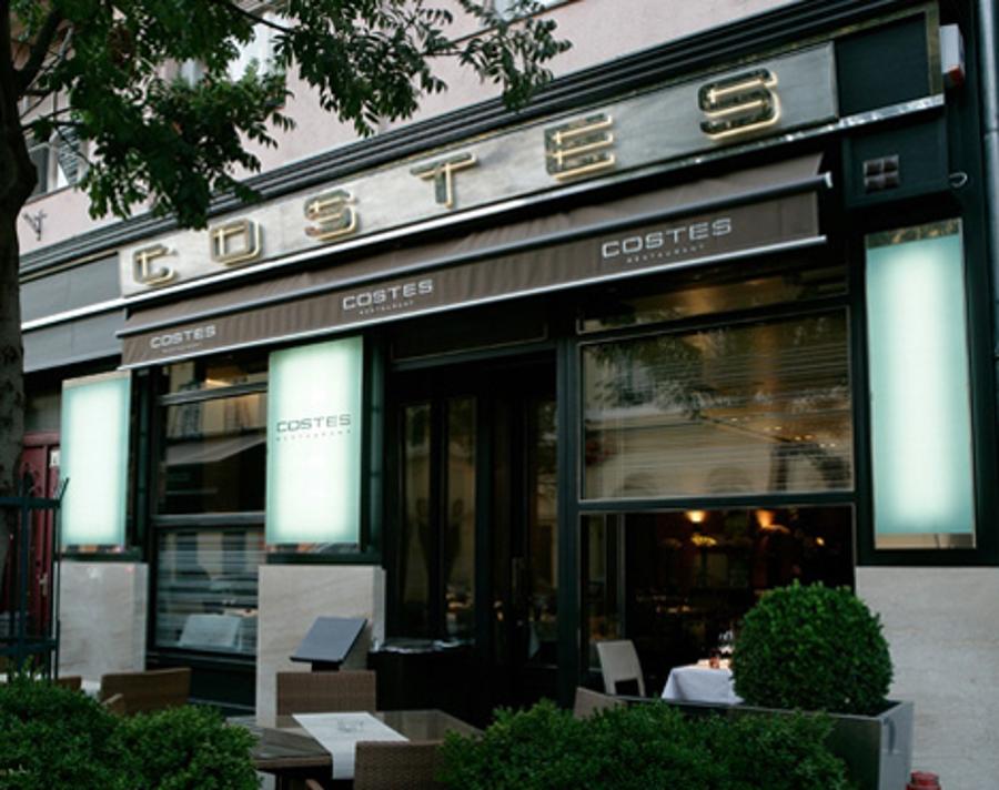 Maintenance Works In Costes Restaurant In Budapest