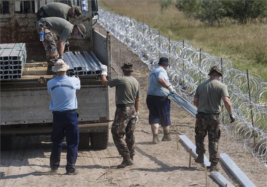 Hungarian Border Fence Fails To Stem Influx Of Migrants