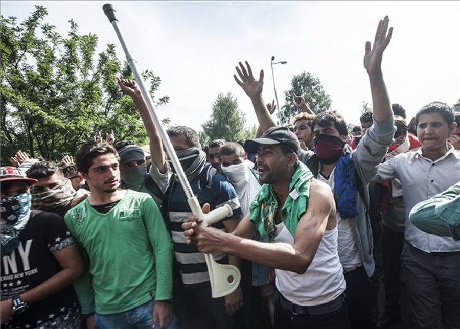 Migrant Detained In Hungary For Alleged Role In Clashes Found In Possession Of Nine Passports