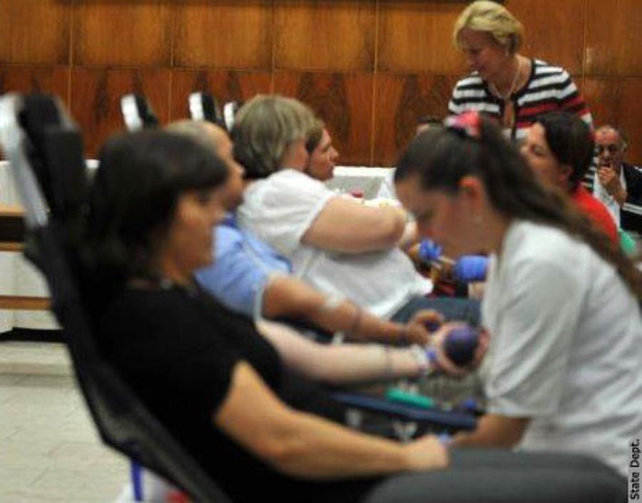 US Embassy Budapest: 9/11 Memorial Blood Drive
