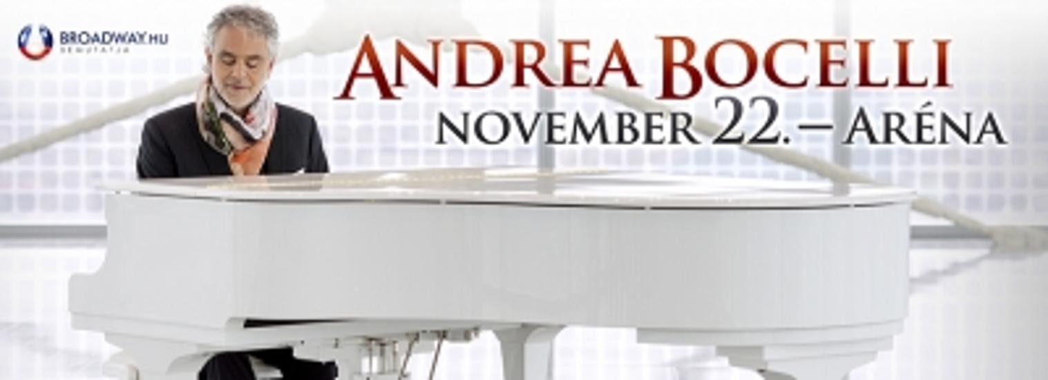 Andrea Bocelli Concert, Budapest Aréna, 22 November