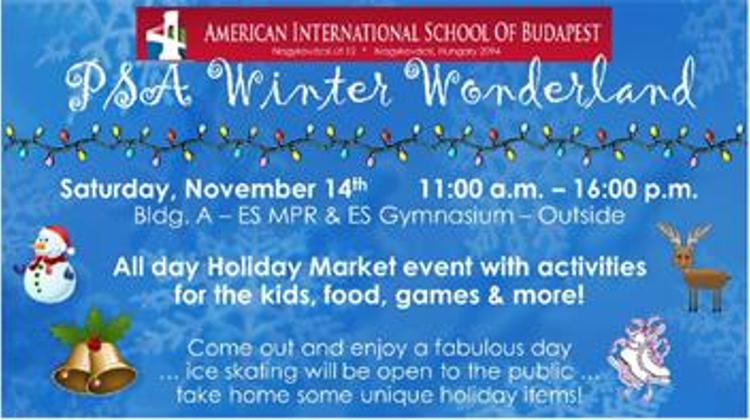 Winter Wonderland Family Day @ AISB, 14 November