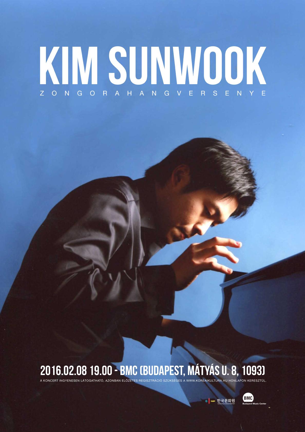 Sunwook Kim Korean Pianists in Budapest Music Center, 8 February