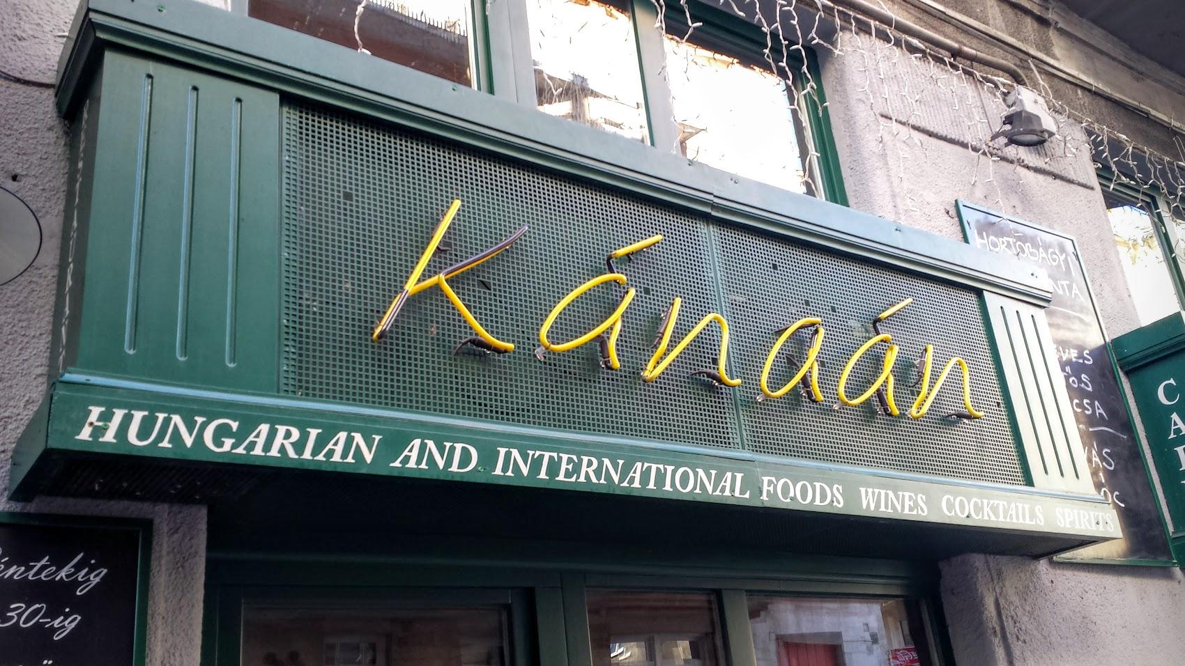 Restaurant Review: A Tasty Land Of Plenty At Kánaán In Budapest