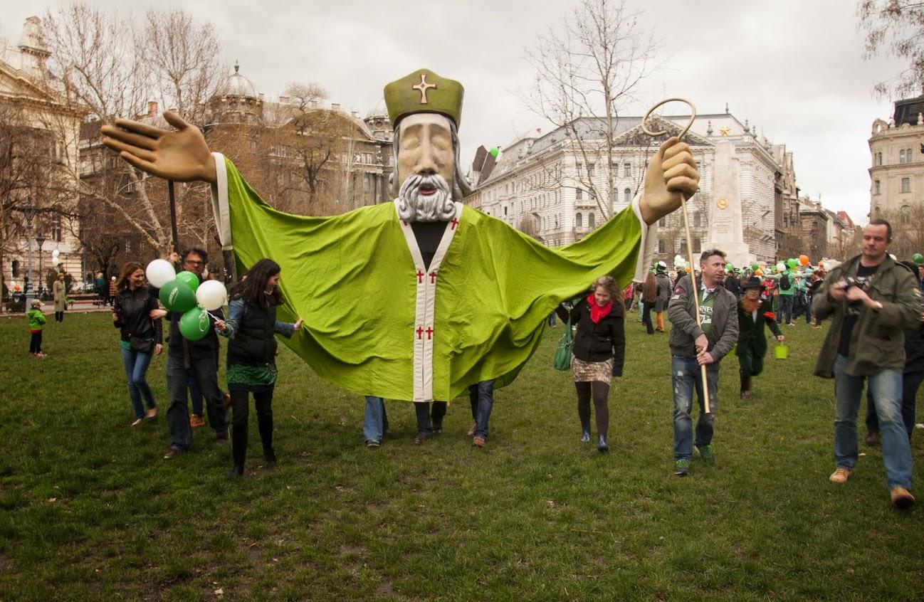 Invitation: St Patrick's Day Parade In Budapest, 20 March