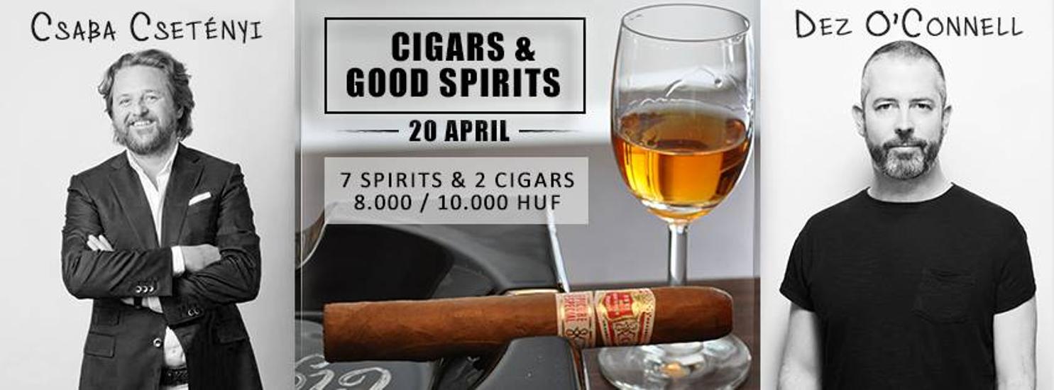 Cigars & Good Spirits, Brody Studios Budapest, 20 April