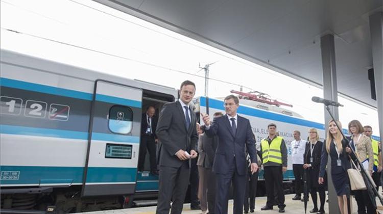 Foreign Minister, Slovenian PM Inaugurate Upgraded Pragersko-Hodos Railway Line