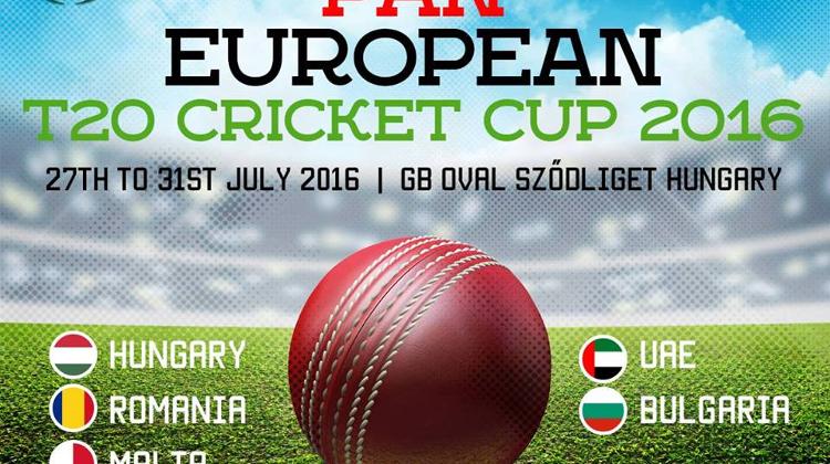 Pan-European T20 Cricket Cup In Hungary, GB Oval Sződliget, 27-31 July