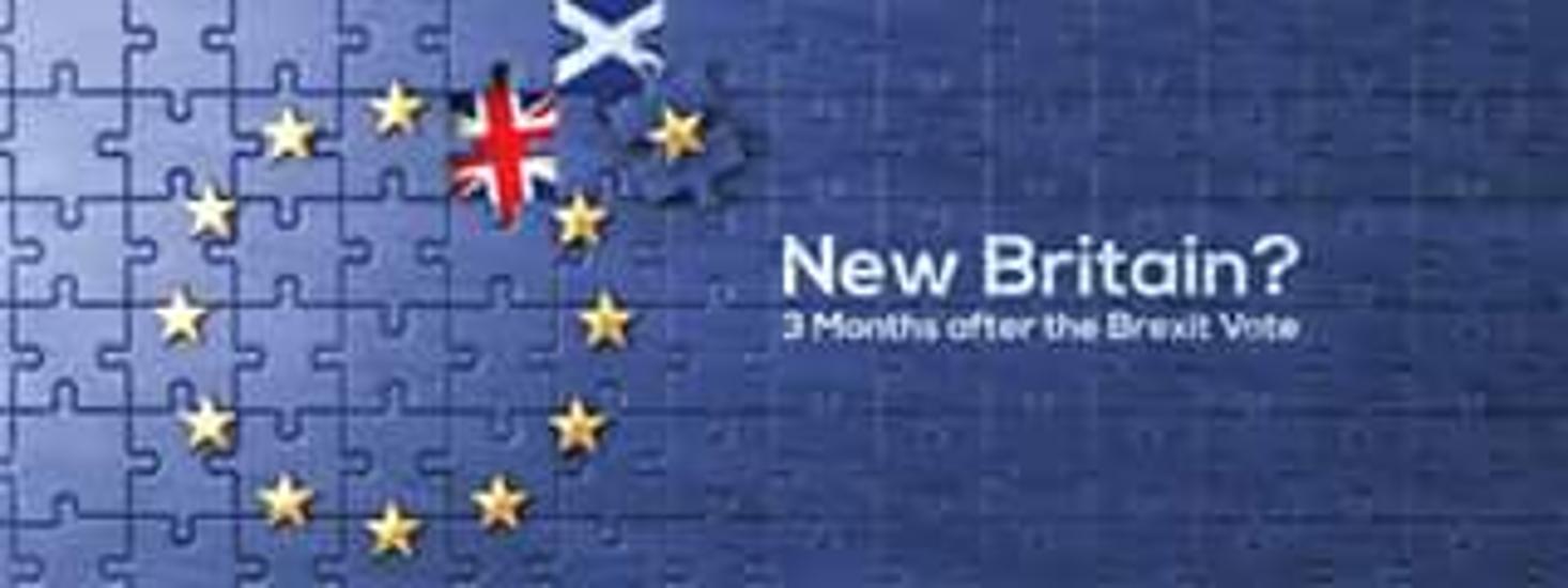New Britain: 3 Months After The Brexit Vote, AJKC Conference Room, 20 September