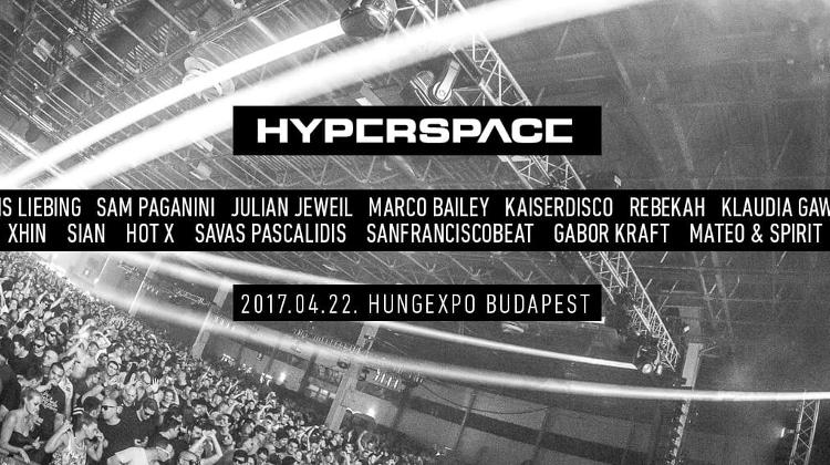 Hyperspace Techno Festival 2017, Hungexpo, 22 April
