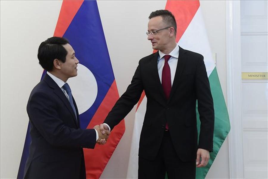 Laos Foreign Minister Held Talks In Hungary