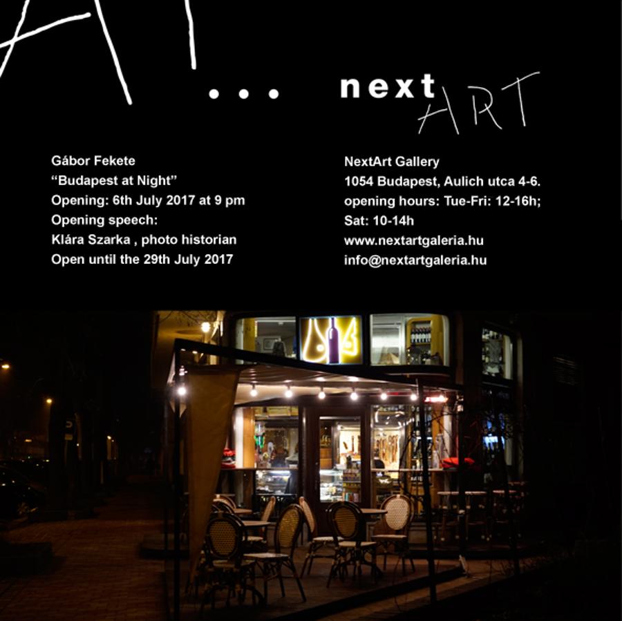 Budapest At Night Exhibition, NextArt Gallery