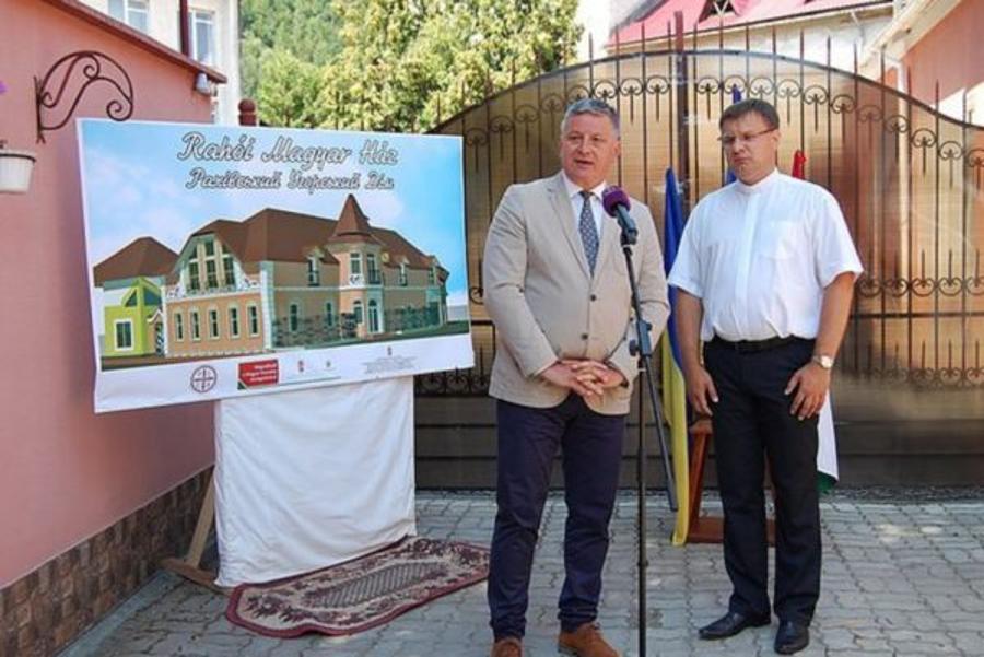Work Begins On First Hungarian Centre In Ukraine