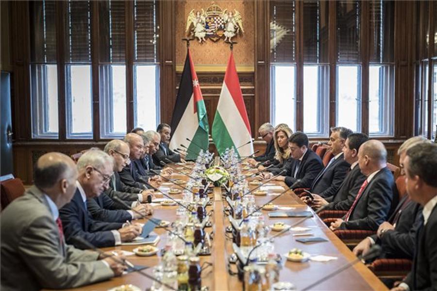 Jordan’s Senate Visits Hungary