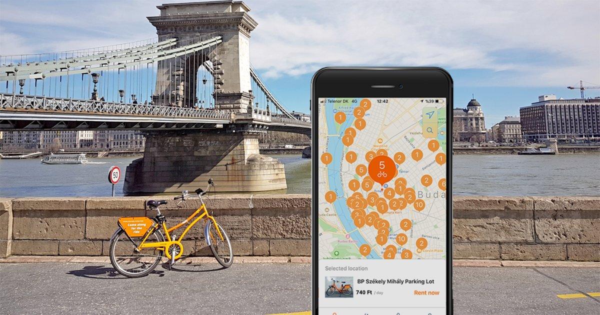 Donkey Republic: Smartphone Bike Rental Comes To Budapest