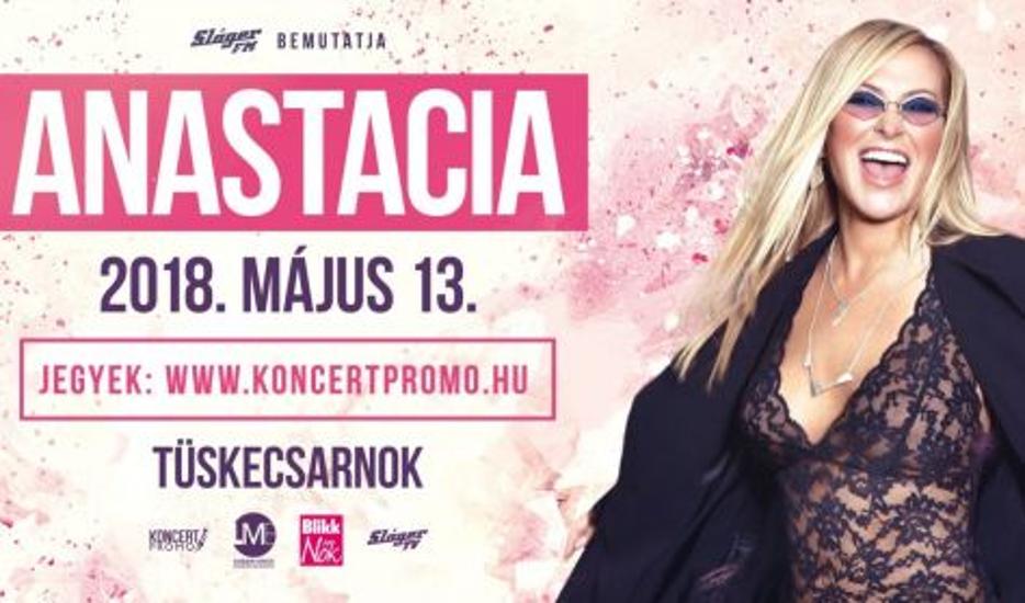 Anastacia: ‘The Evolution Tour’, Tüskecsarnok, 13 May