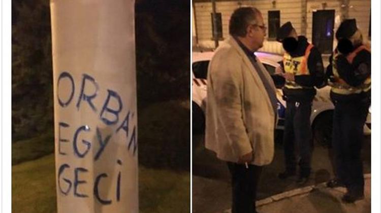 Fidesz Oligarch-In-Exile Lajos Simicska Vandalizes Own Property To Make A Point