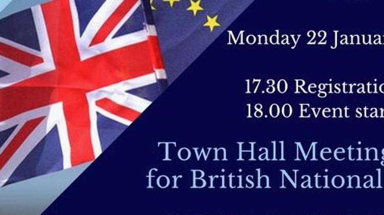 'Town Hall Meeting For British Nationals' By British Embassy Budapest, 22 January